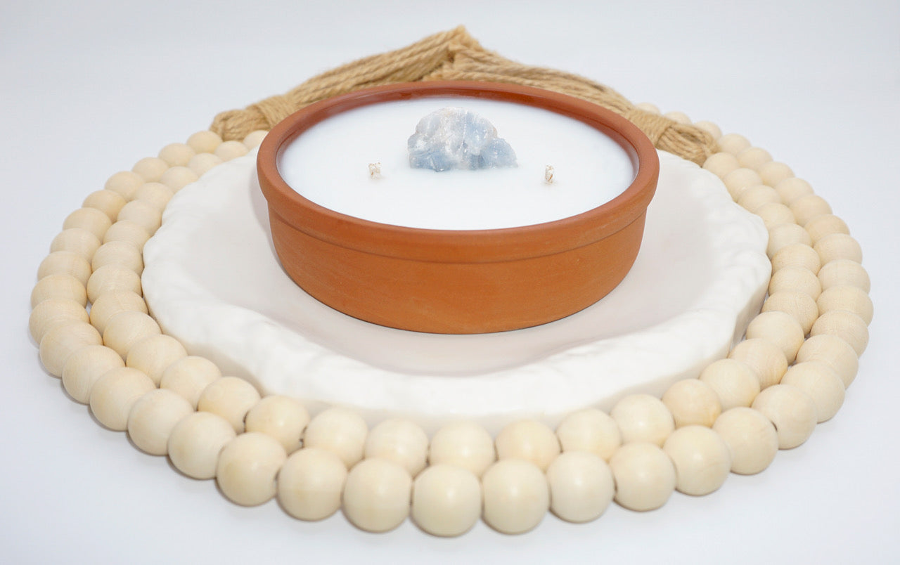 Cypress Sea Terracotta Candle