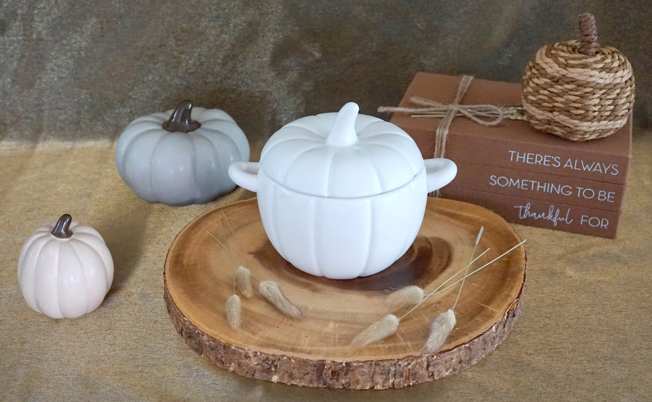 White Pumpkin Candle