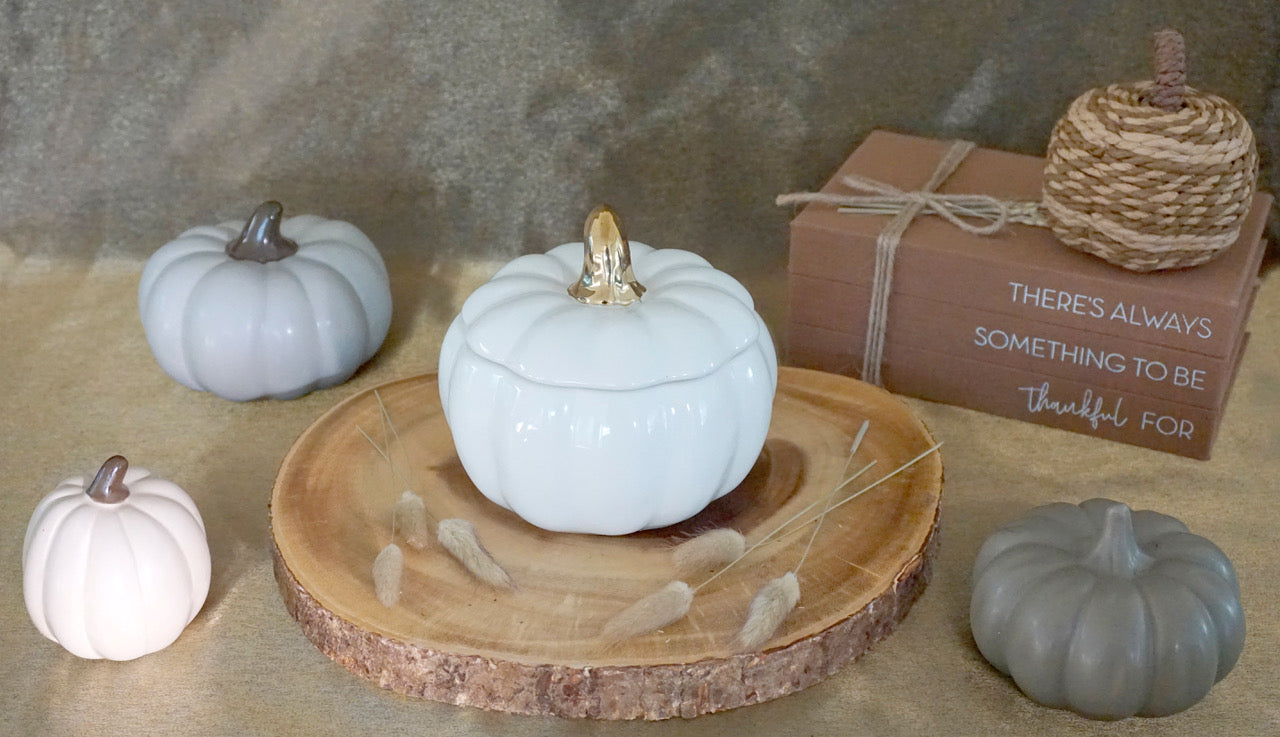 White Pumpkin Candle