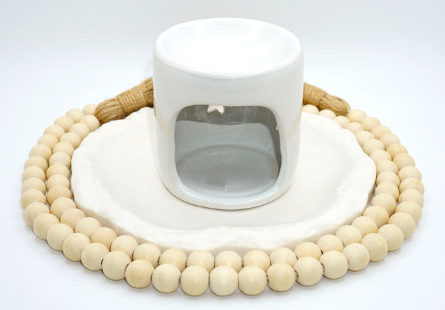 White Ceramic Wax Warmer
