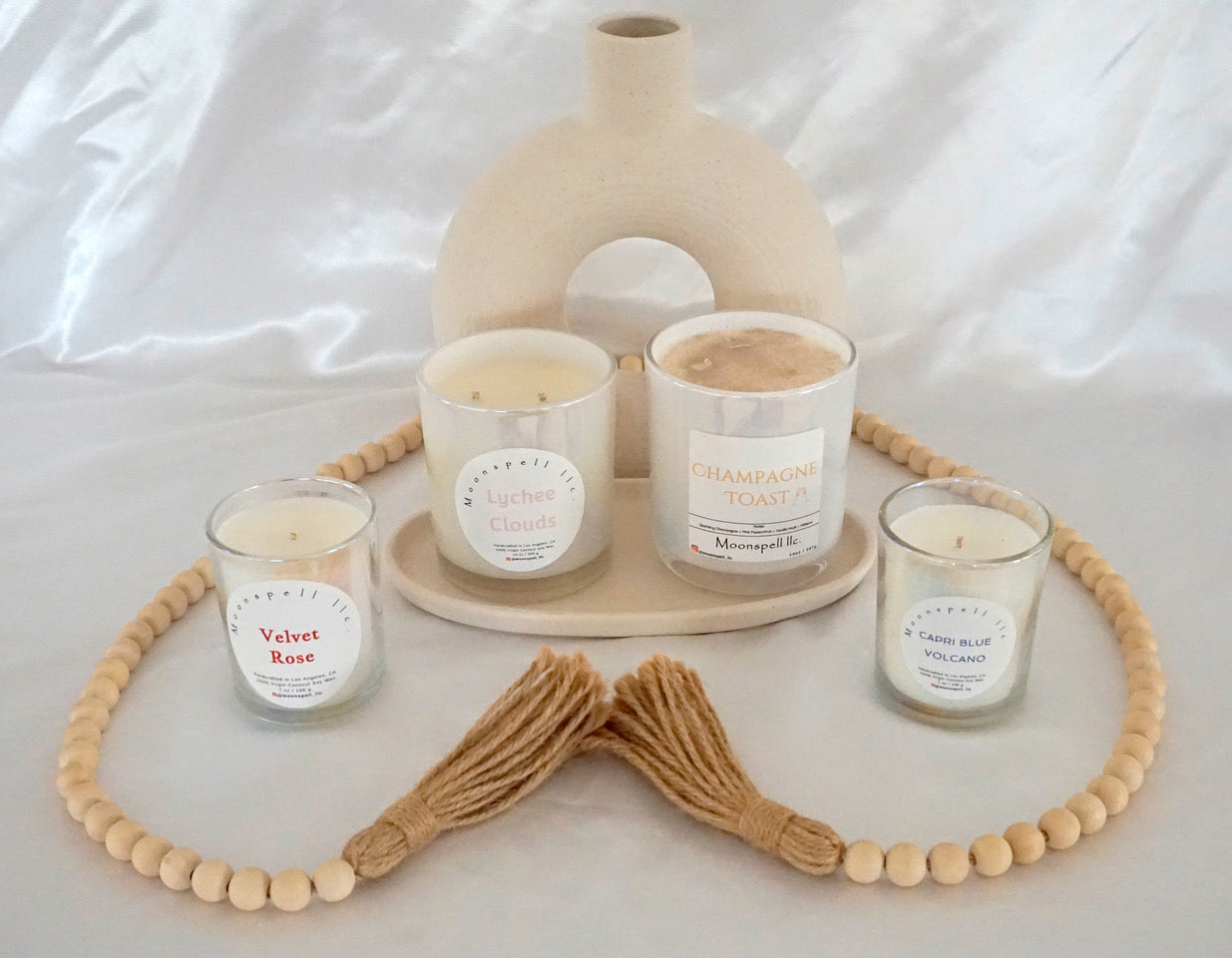 Iridescent Candles