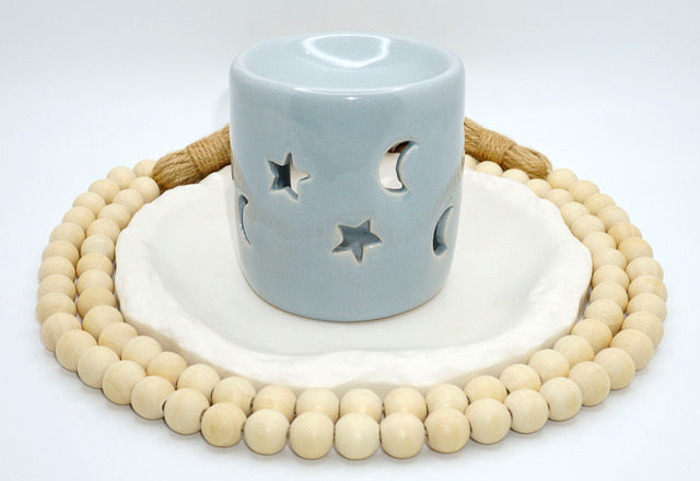 Blue Ceramic Wax Warmer