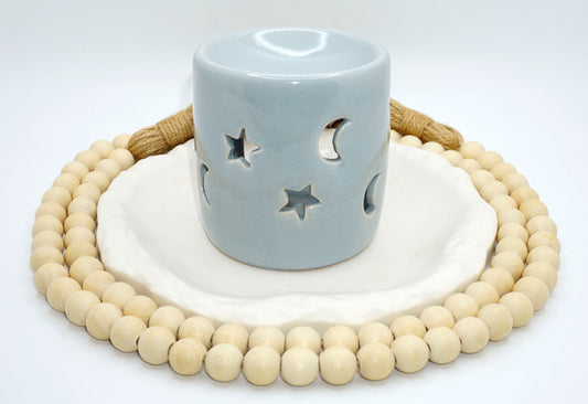 Blue Ceramic Wax Warmer