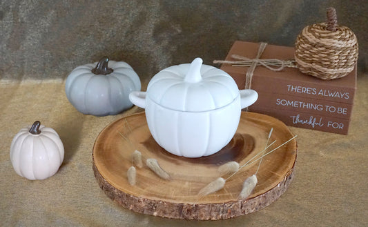White Pumpkin Candle